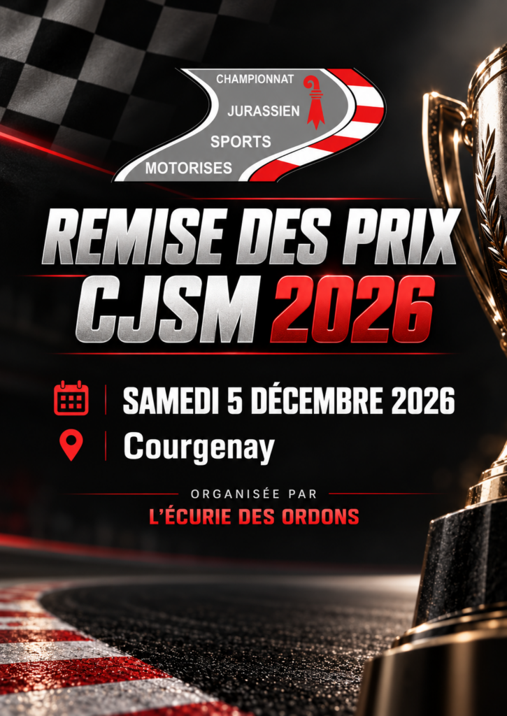 REMISE DES PRIX CJSM 2026 🏁